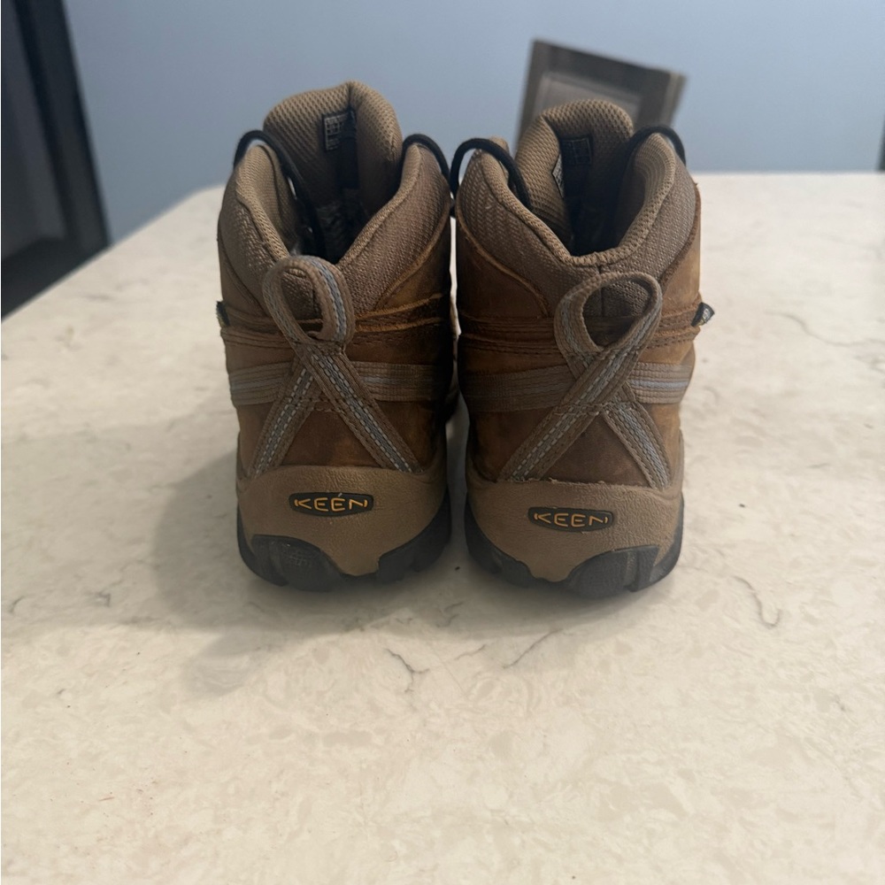 KEEN women’s Brown Hiking Boots, Keen Dry Waterproof, size 6.5, nice condition - Picture 4 of 7